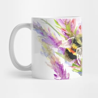 Bee and Flowers Mug